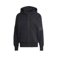 áo adidas street neuclassics full-zip hoodie - black ir9429
