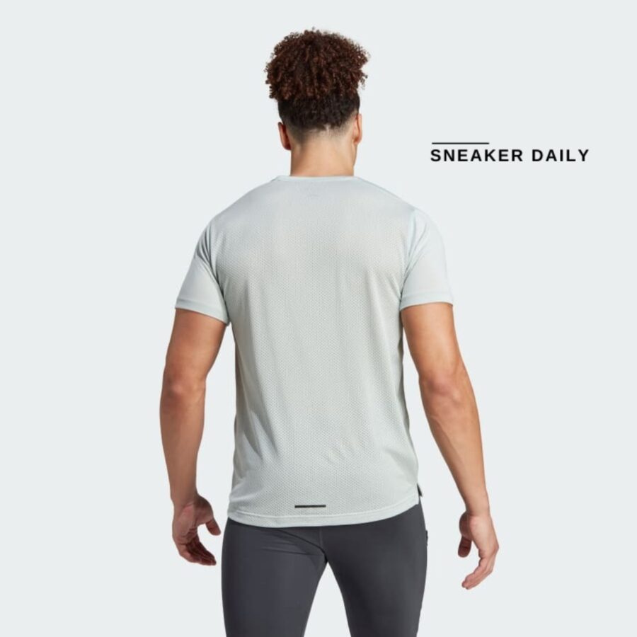 áo adidas terrex agravic trail running tee - grey hz6242