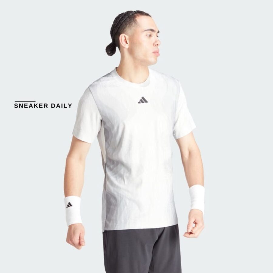 áo adidas tennis airchill pro freelift tee 'grey one' ip1932