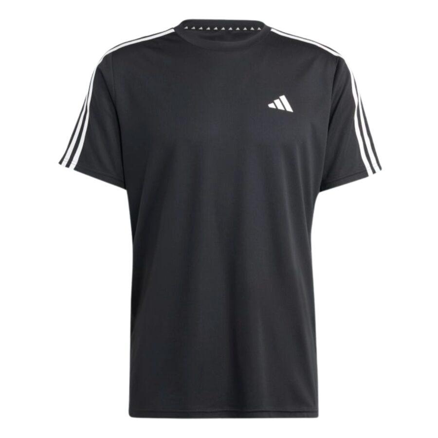 áo adidas train essentials 3-stripes training t-shirt - black ib8150