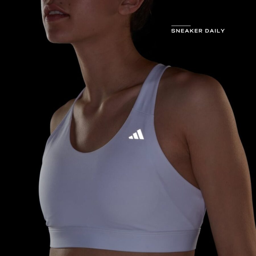 áo adidas ultimateadidas run medium-support bra 'white' il2898