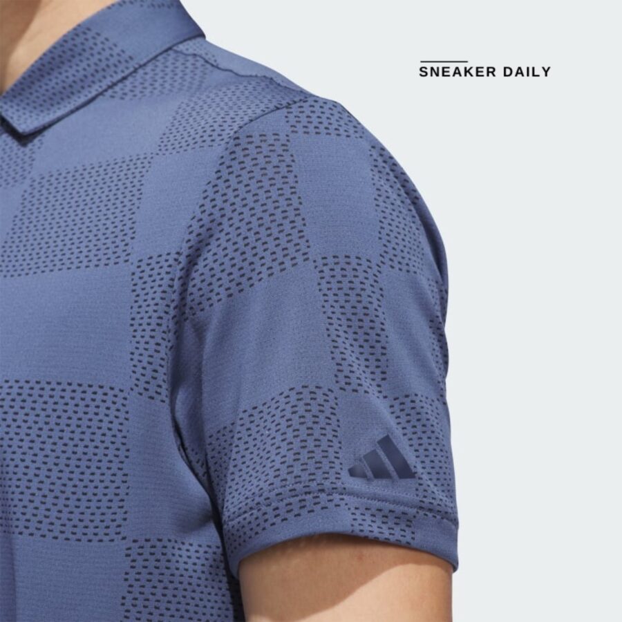 áo adidas ulltimate365 textured polo shirt 'preloved ink' iq2945