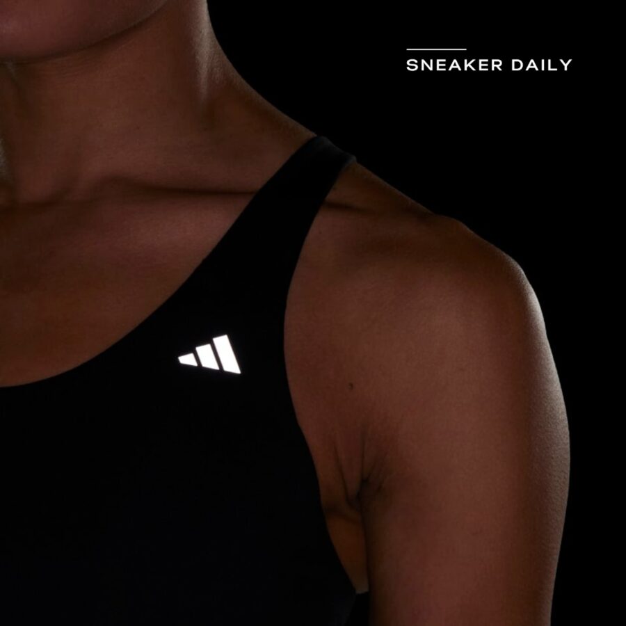 áo adidas ultimaterun medium-support bra - black hz1531