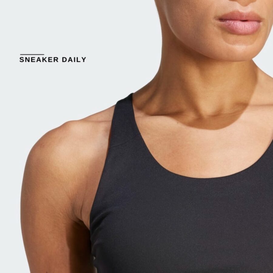 áo adidas ultimaterun medium-support bra - black hz1531