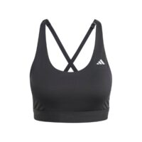 áo adidas ultimaterun medium-support bra - black hz1531