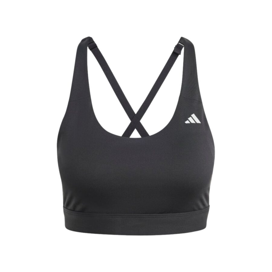 áo adidas ultimaterun medium-support bra - black hz1531