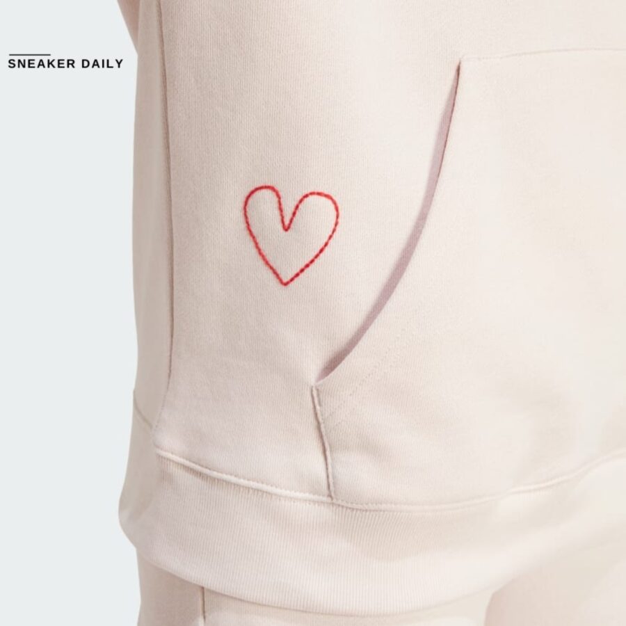 áo adidas valentines hoodie 'wonder quartz' is5203
