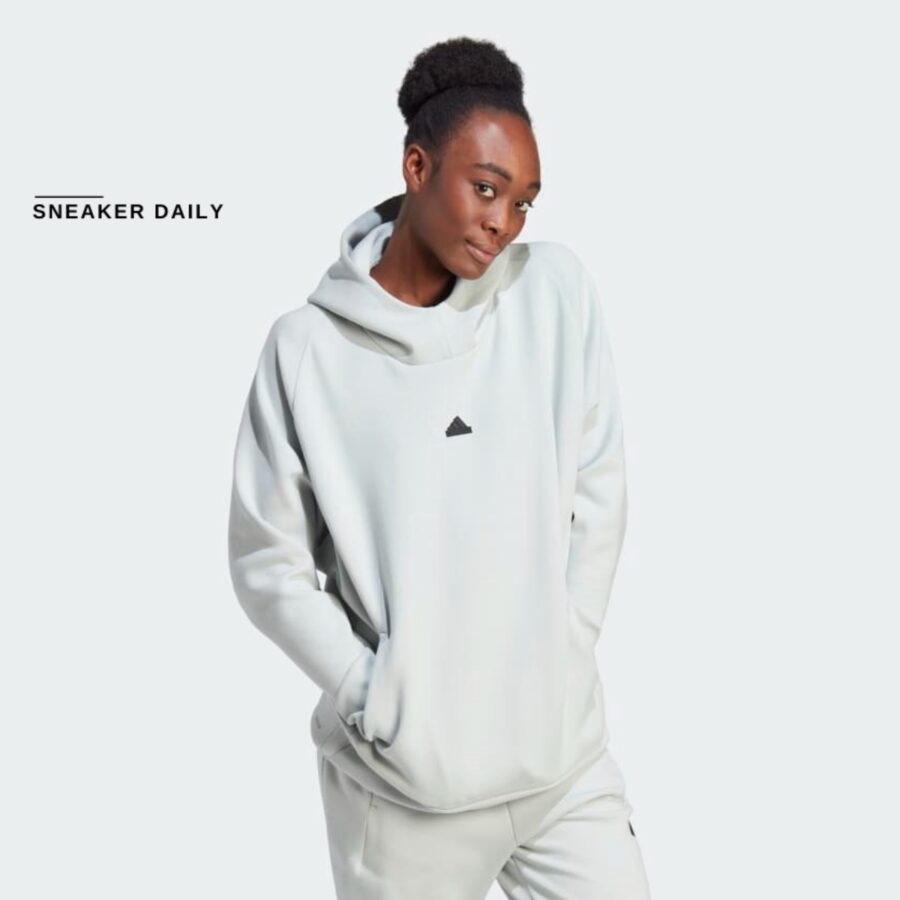 áo adidas z.n.e overhead hoodie 'wonder silver' in5124