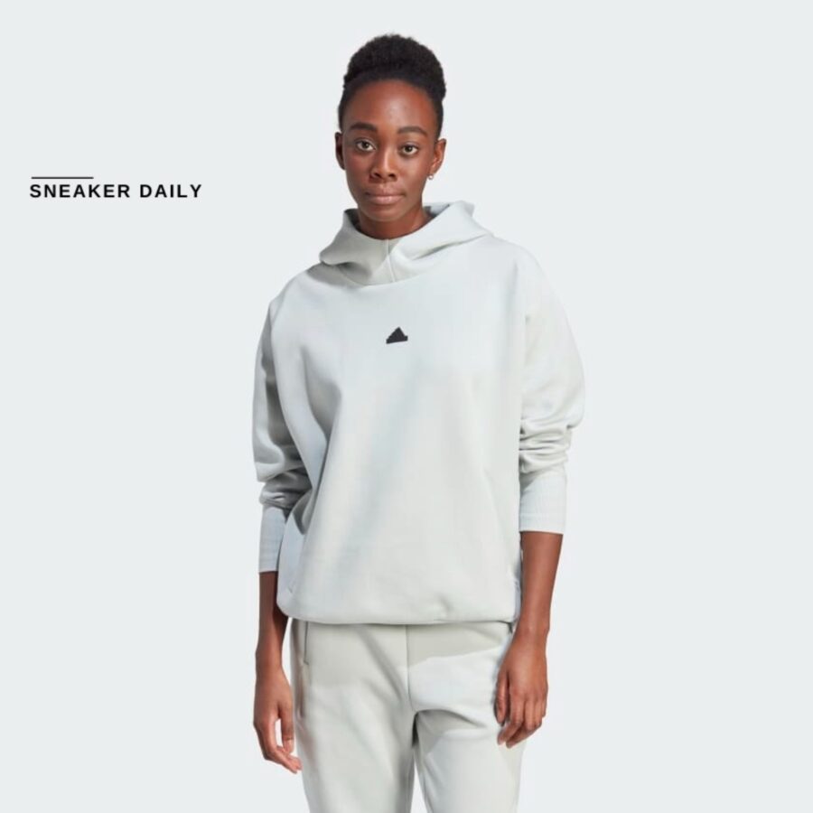 áo adidas z.n.e overhead hoodie 'wonder silver' in5124