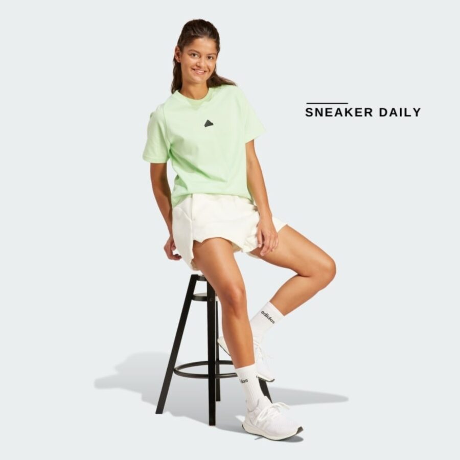 áo adidas z.n.e. t-shirt - semi green spark is3921