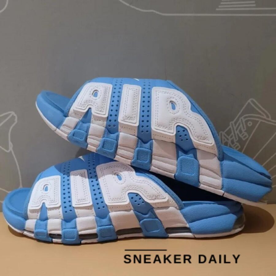 dép nike air more uptempo slide 'unc' fd9883-400