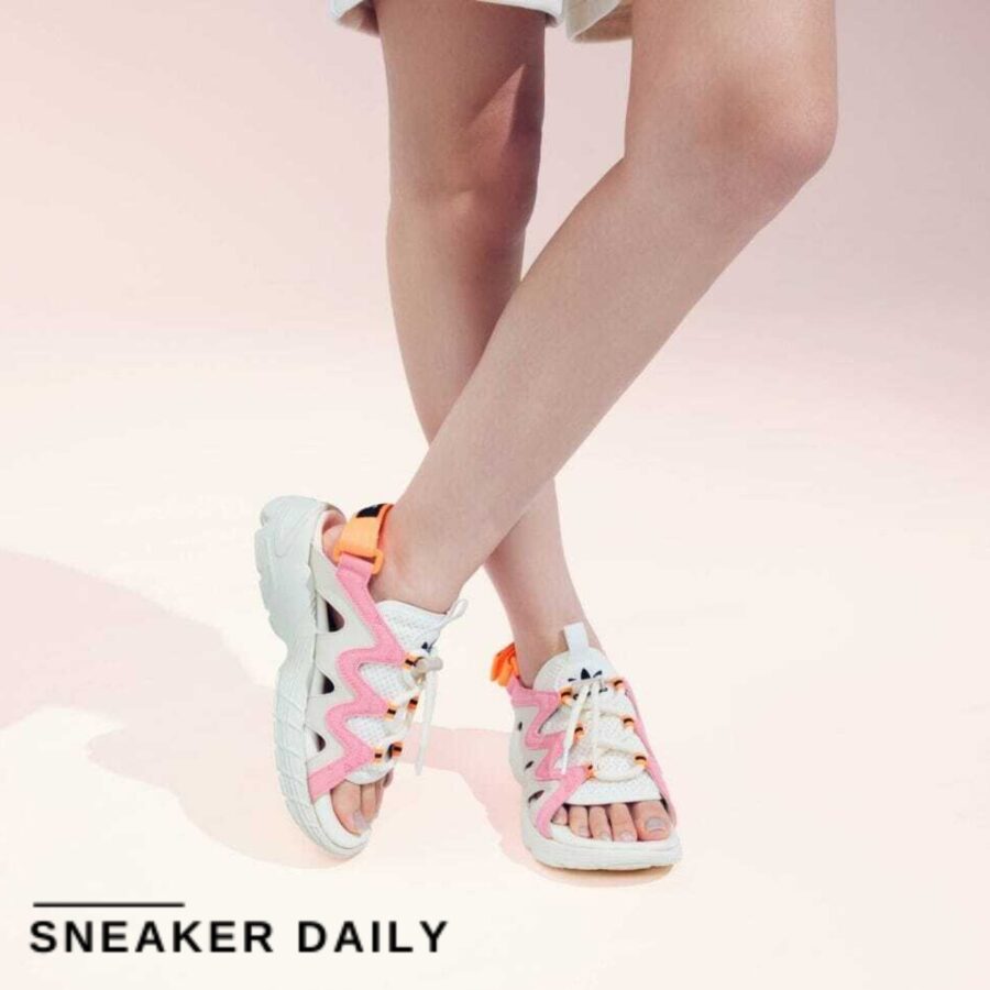 dép adidas originals astir sandals 'off white super pop bliss' (wmns) hp9570