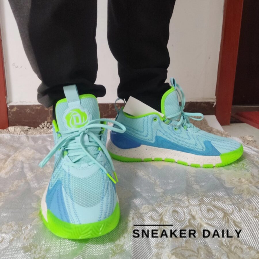 giày adidas d rose son of chi 2 shoes 'aqua solar green' hq1006