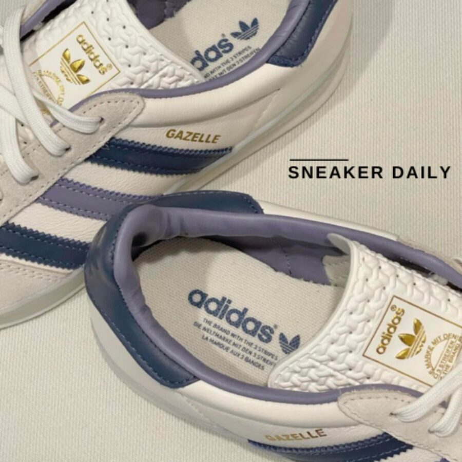 giày adidas gazelle indoor 'white preloved ink' ig1643