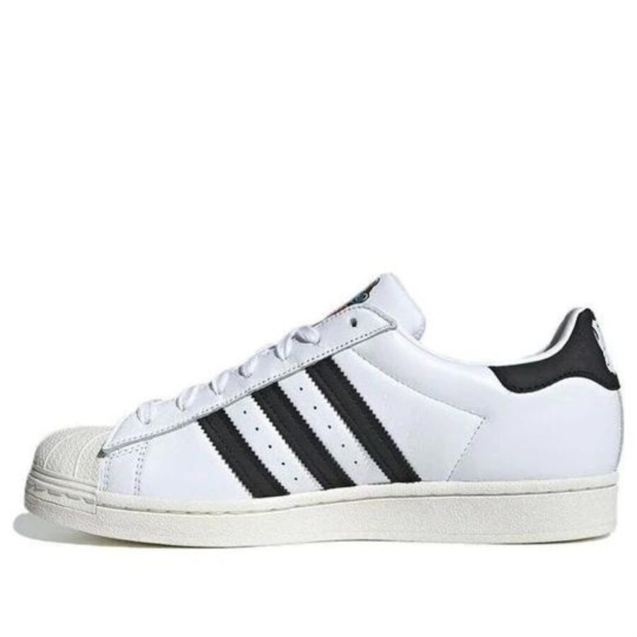 giày adidas originals superstar shoes 'cloud white core black red' fy6733