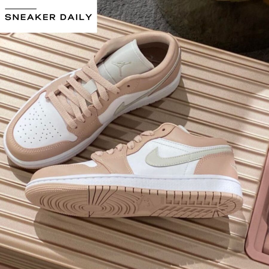 giày air jordan 1 low 'particle beige' (wmns) dc0774-120