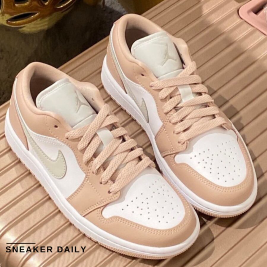 giày air jordan 1 low 'particle beige' (wmns) dc0774-120