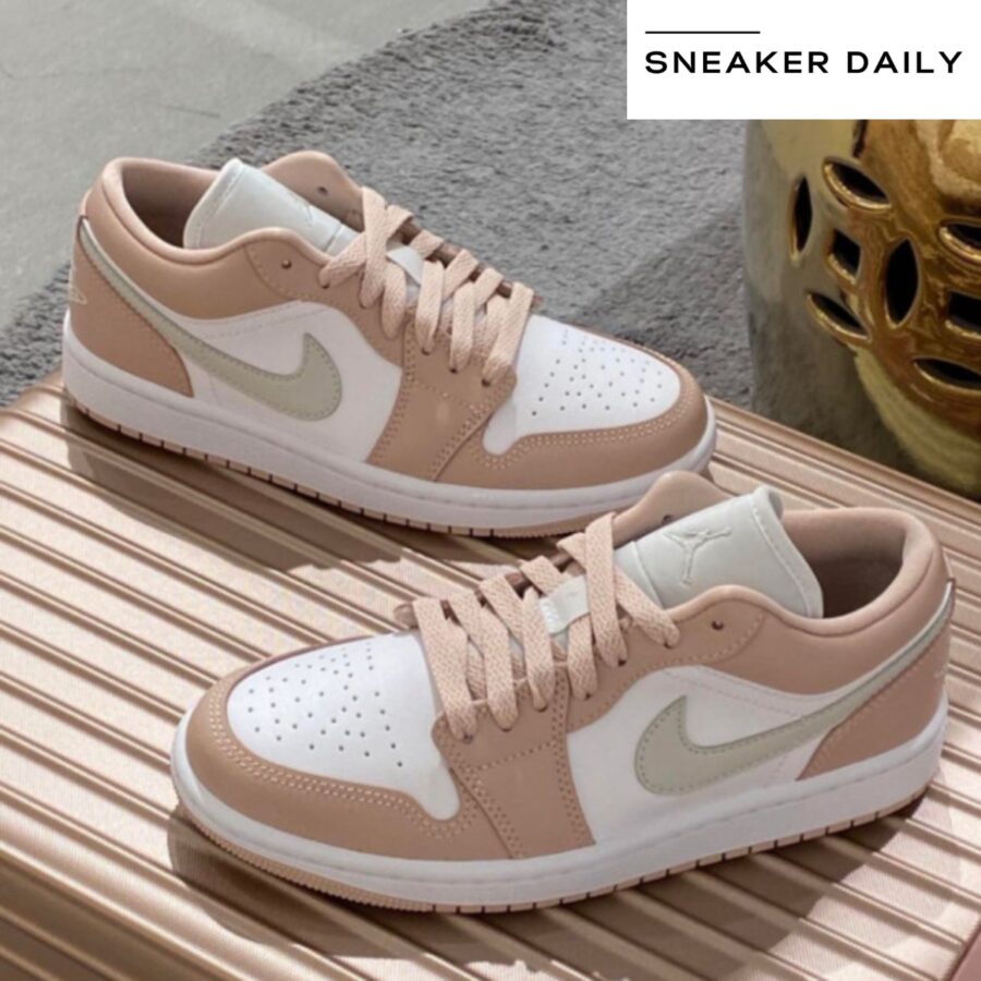 giày air jordan 1 low 'particle beige' (wmns) dc0774-120