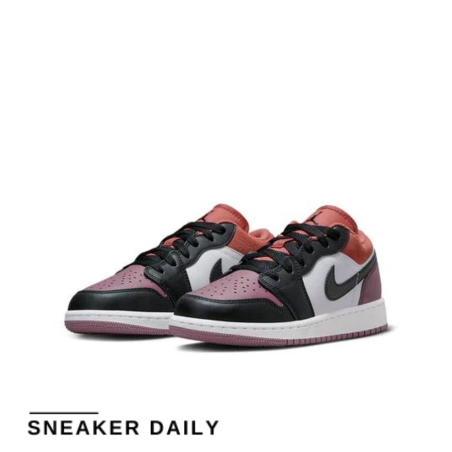 giày air jordan 1 low se 'sky j mauve' (gs) fb9908-102