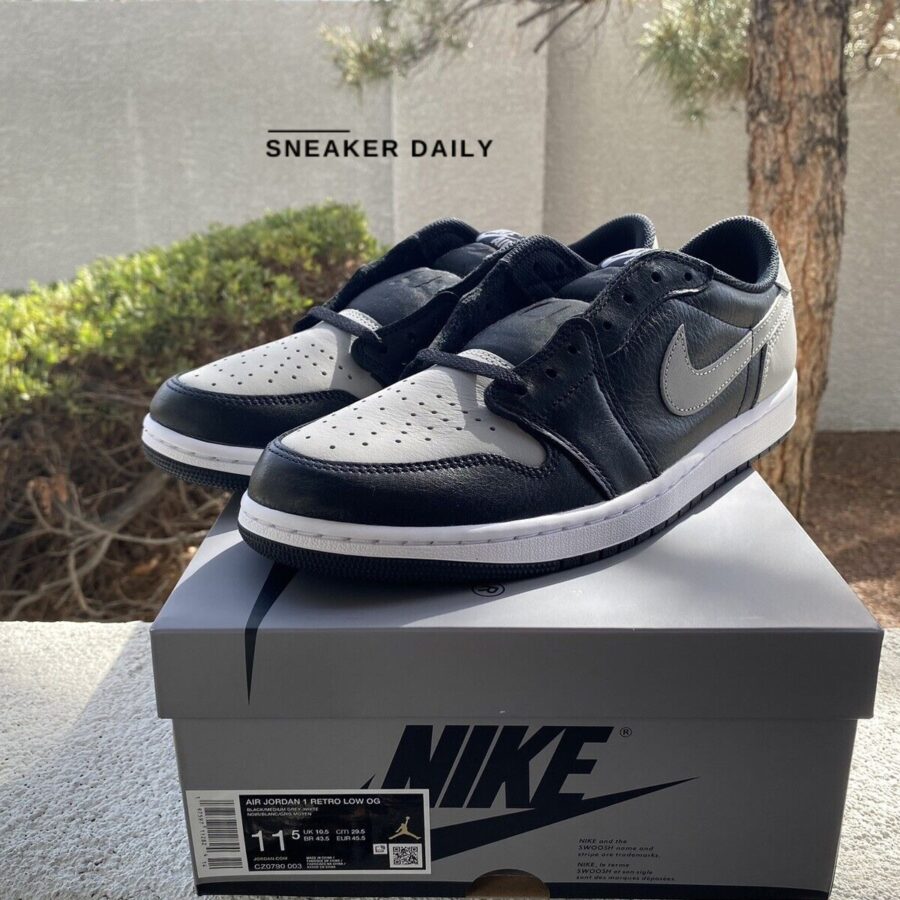 giày air jordan 1 retro low og 'shadow' 2024 cz0790-003