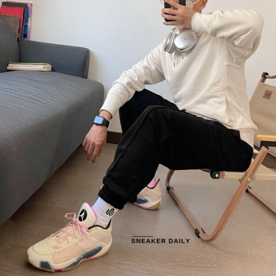 giày air jordan 38 low pf 'coconut milk' fd2325-100