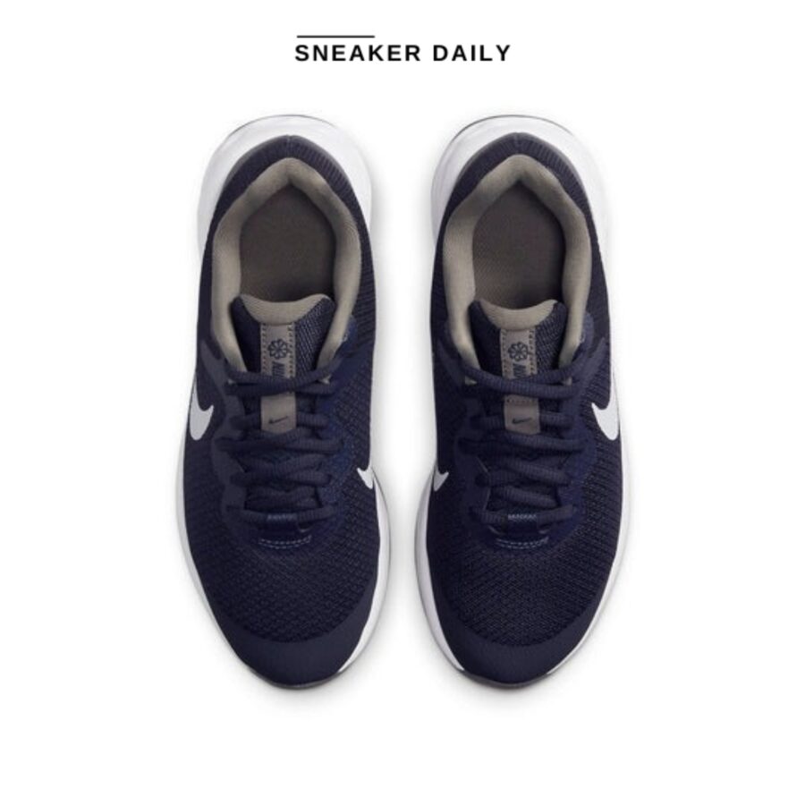 giày (gs) nike revolution 6 'midnight navy' dd1096-400