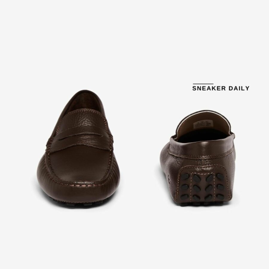 giày lacoste concours 118 penny driver 'brown' 7-35cam011811