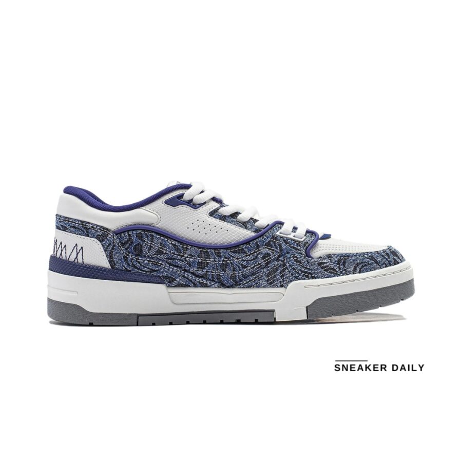 giày li-ning 001 btc classic lifestyle shoes 'estate blue' agcu031-2v