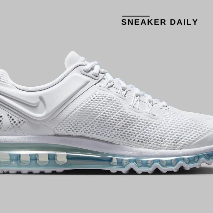 giày nike air max 2013 “white/metallic silver” hf4884-100