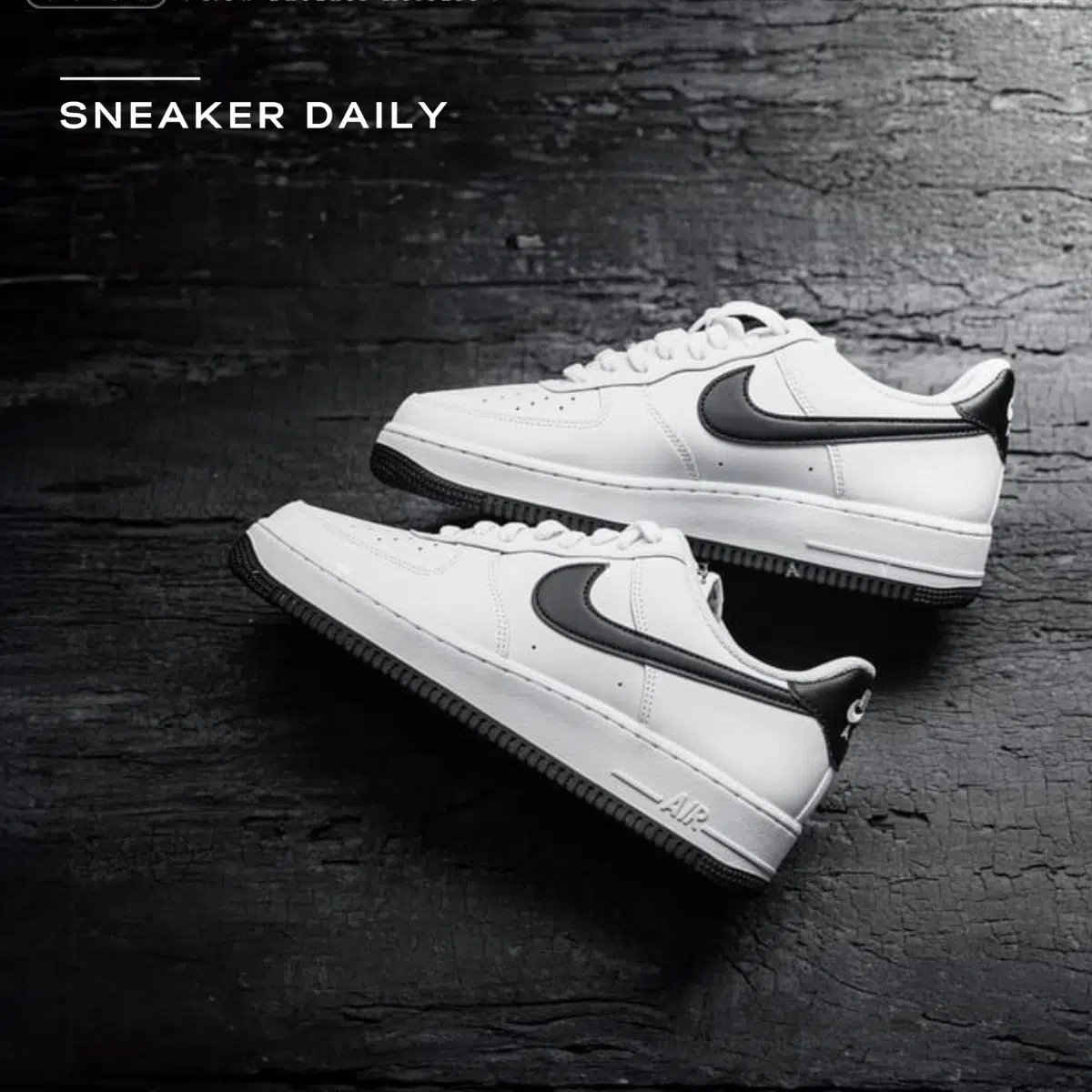 Giày Nike Air Force 1 '07 'White Black Outsole' FQ4296-101