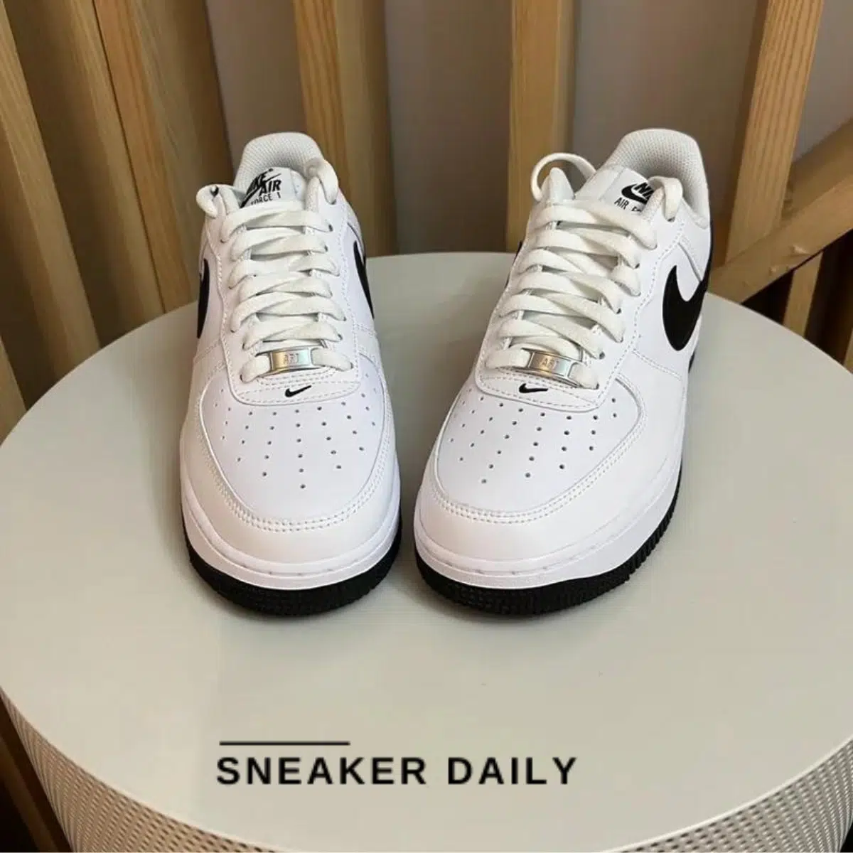 Giày Nike Air Force 1 '07 'White Black Outsole' FQ4296-101
