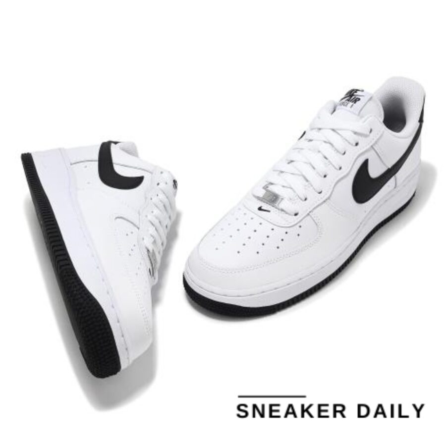 giày nike air force 1 '07 'white black outsole' fq4296-101