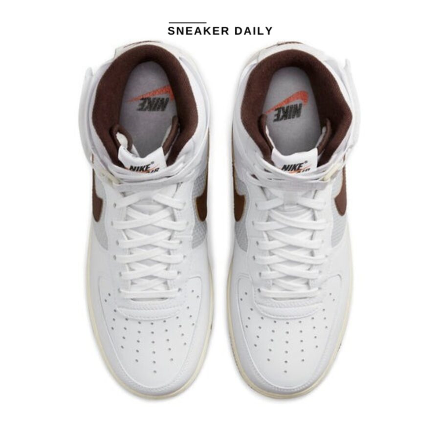 giày nike air force 1 high '07 'white light chocolate' dm0209-101