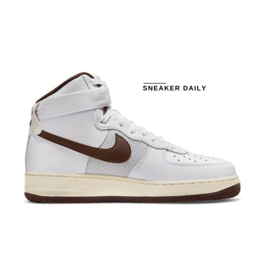 giày nike air force 1 high '07 'white light chocolate' dm0209-101