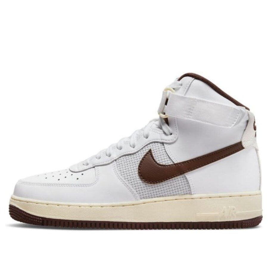 giày nike air force 1 high '07 'white light chocolate' dm0209-101