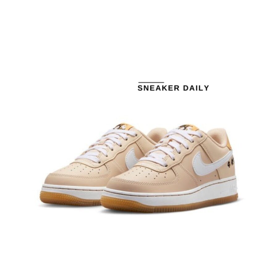 giày nike air force 1 low gs 'powered by flowers' fz1615-100