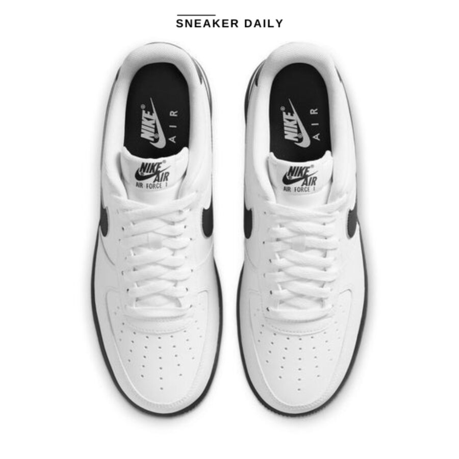 giày nike air force 1 low 'white black sole' ck7663-101