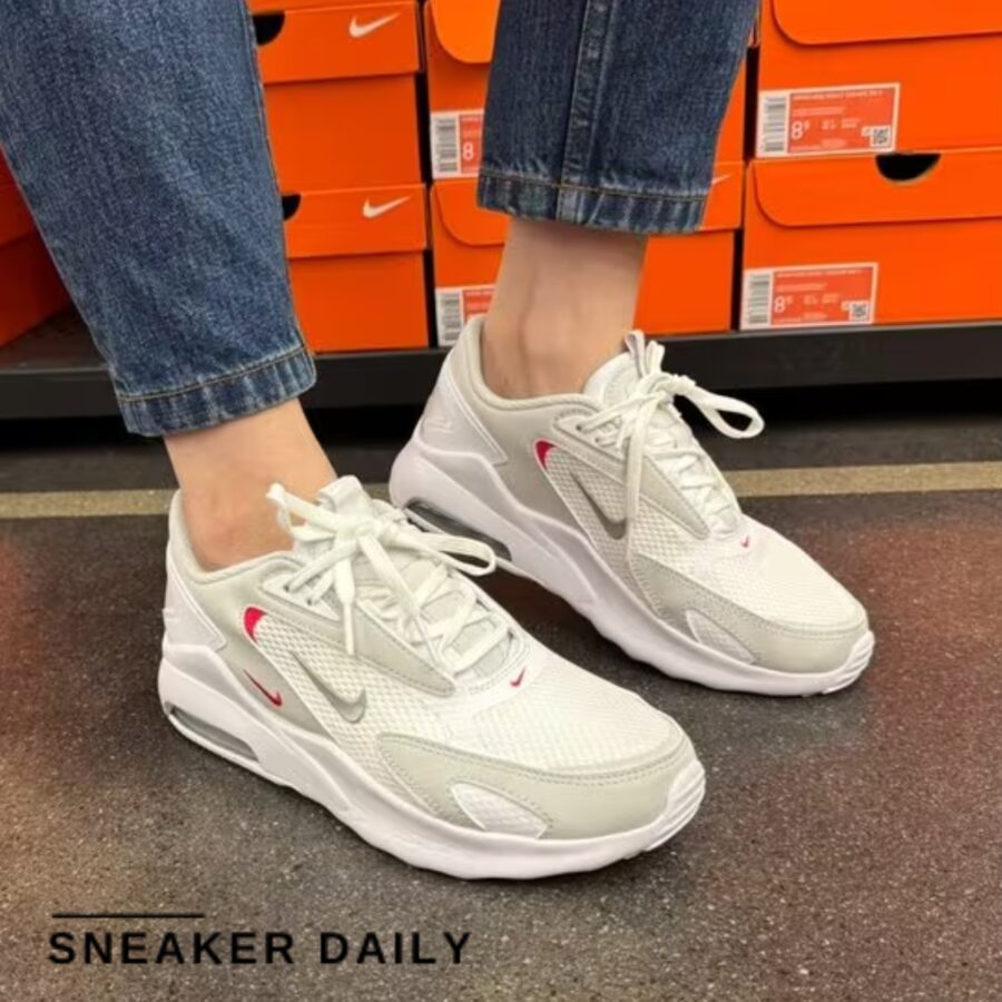 giày nike air max bolt 'white metallic platinum' (wmns) cu4152-102