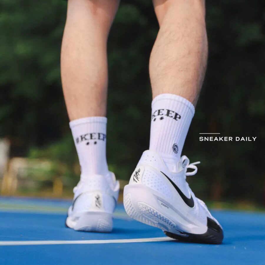 giày nike air zoom gt cut 3 ep 'white black' dv2918-102
