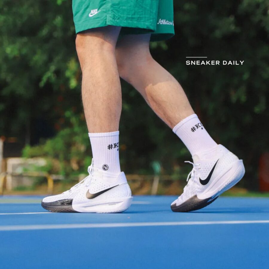 giày nike air zoom gt cut 3 ep 'white black' dv2918-102