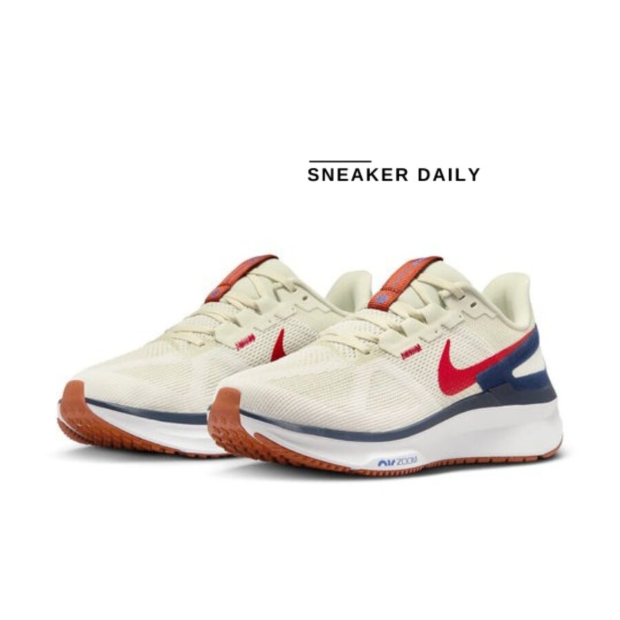 giày nike air zoom structure 25 'sea glass university red' dj7883-001