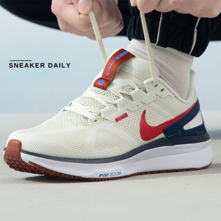 giày nike air zoom structure 25 'sea glass university red' dj7883-001