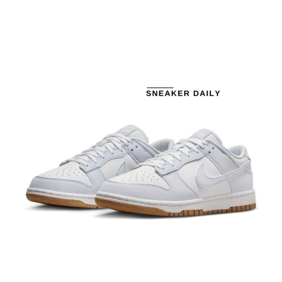 giày nike dunk low next nature 'football grey gum' fn6345-100