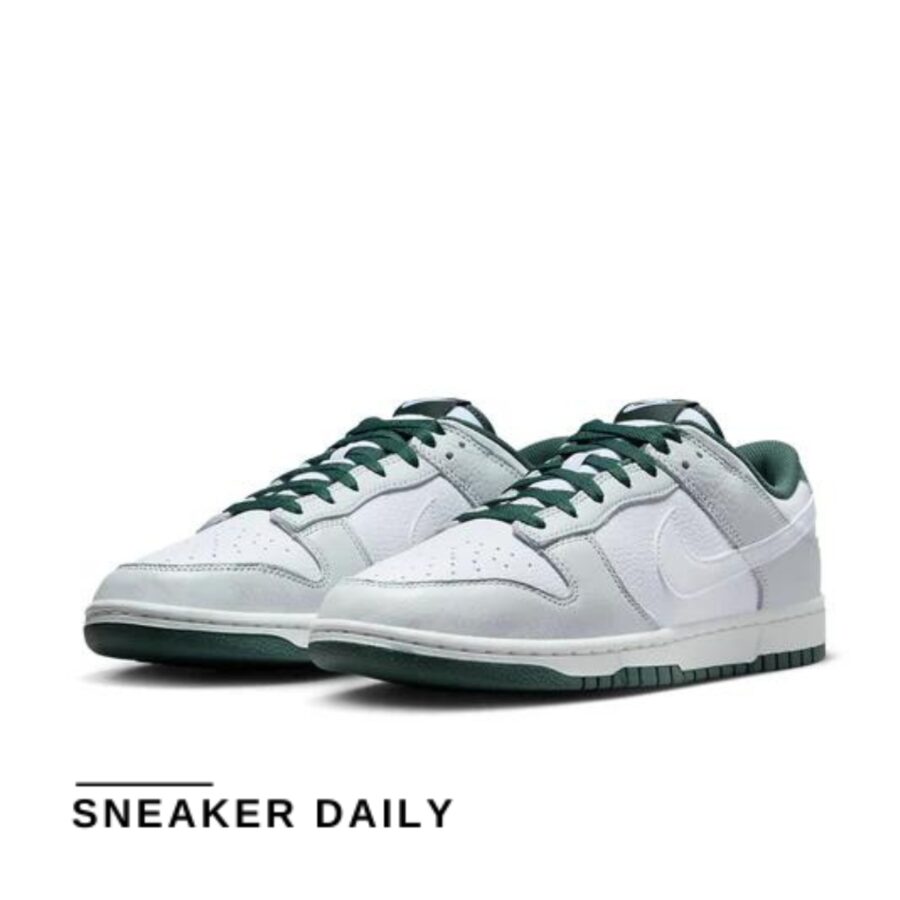 giày nike dunk low retro se 'photon dust vintage green' hf2874-001