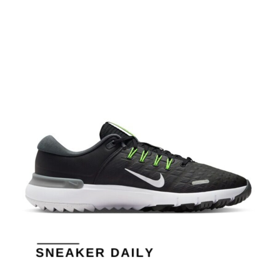 giày nike free golf next nature wide 'black white' fq7875-001