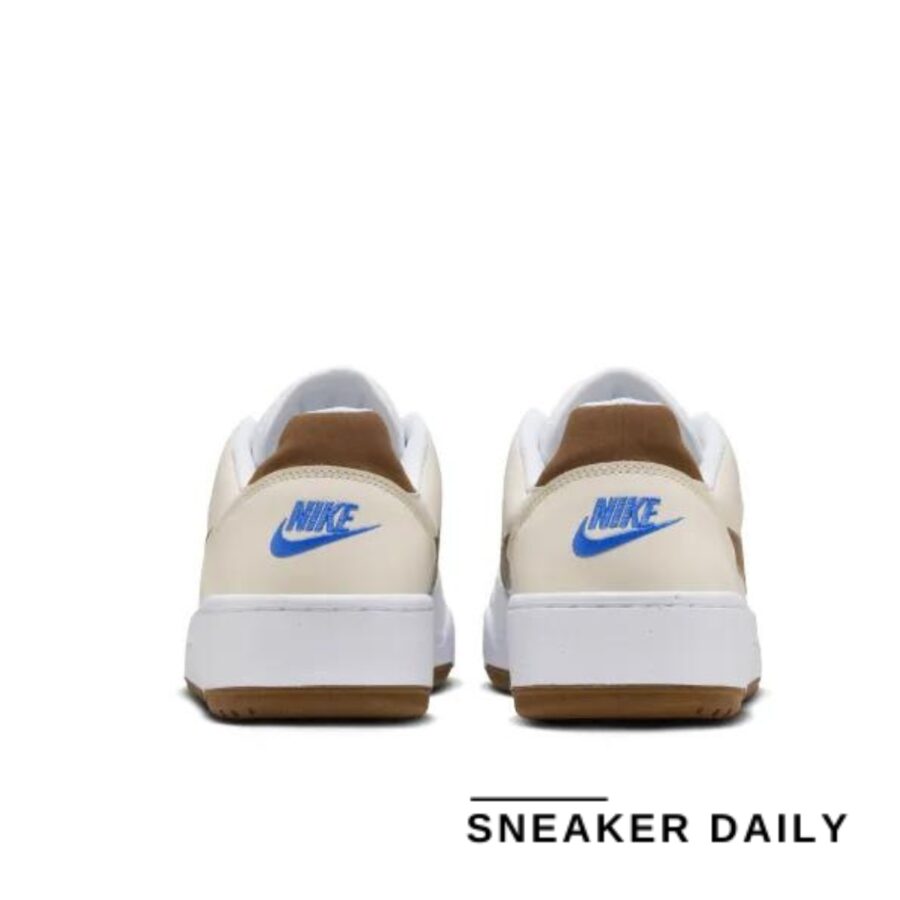 giày nike full force lo 'white light british tan' hj3485-121