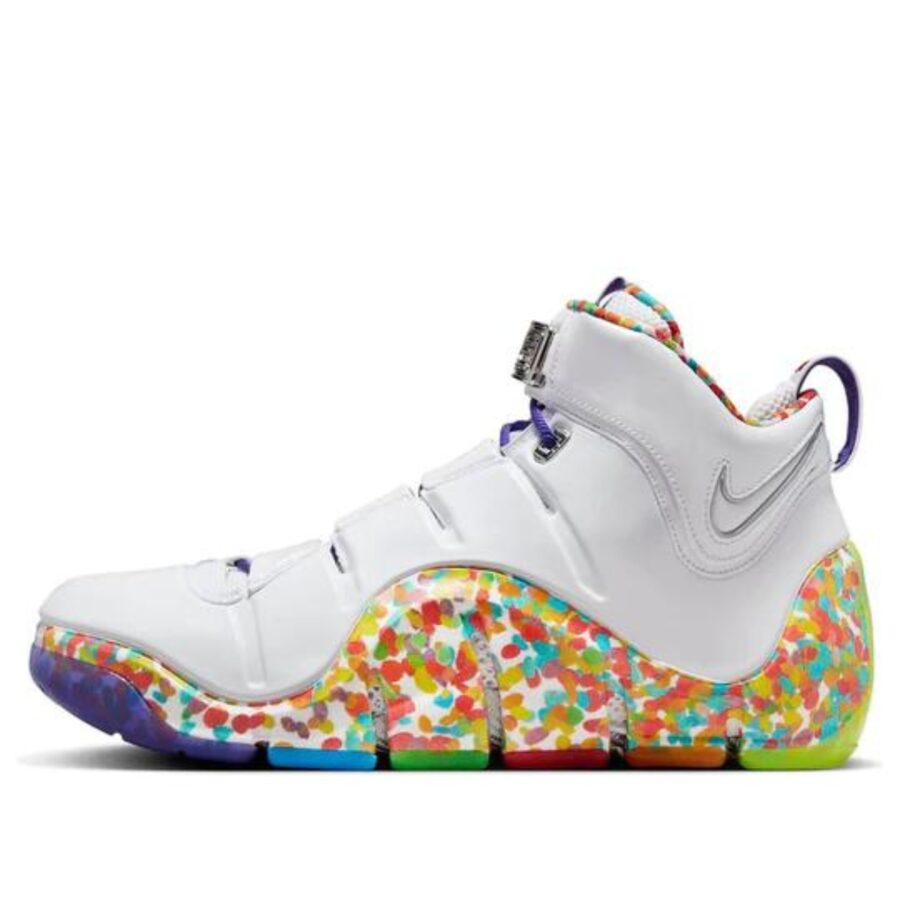 giày nike lebron 4 'fruity pebbles' dq9310-100