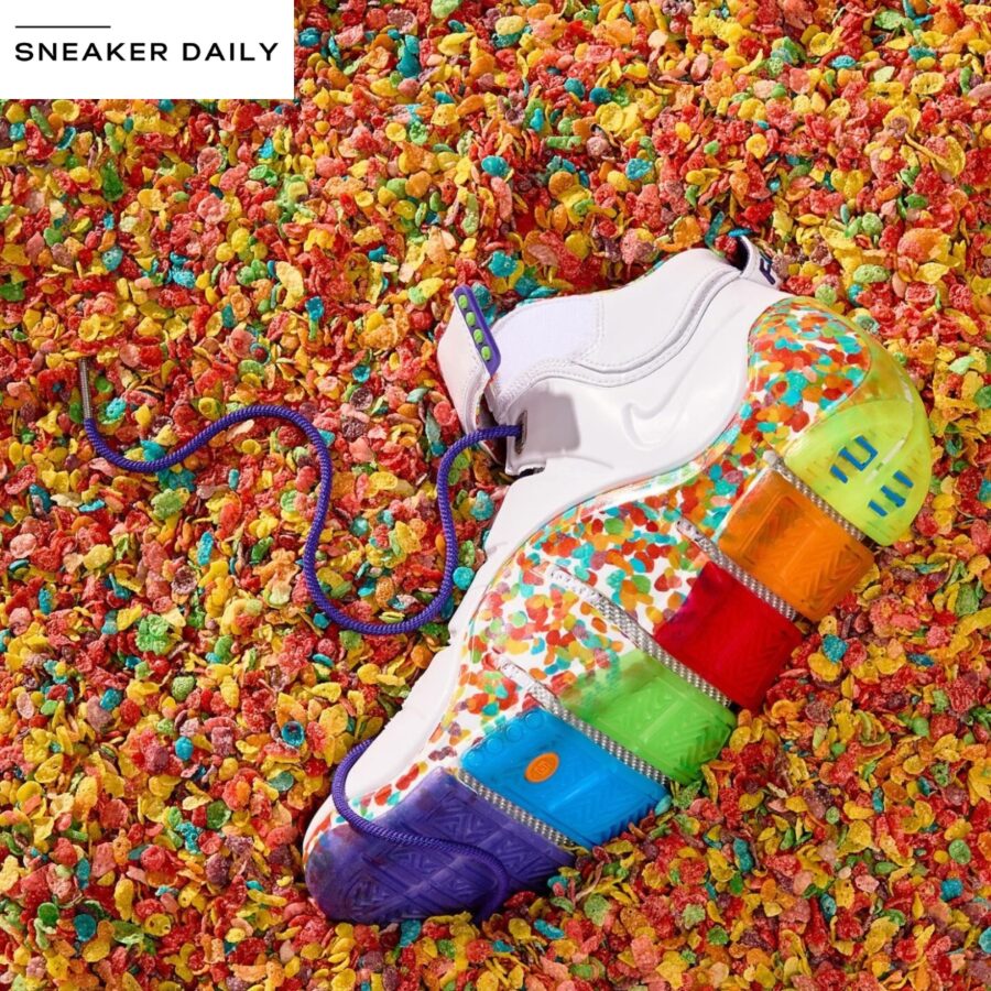 giày nike lebron 4 'fruity pebbles' dq9310-100