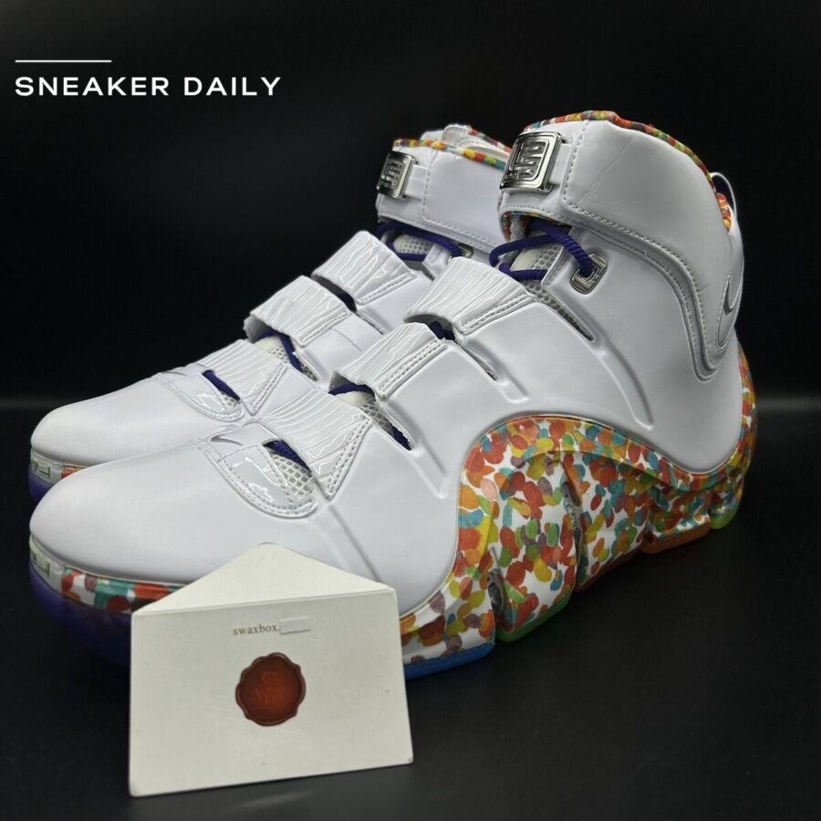 giày nike lebron 4 'fruity pebbles' dq9310-100