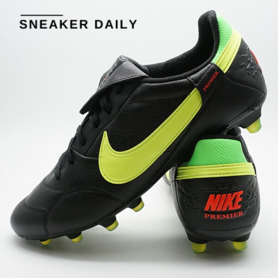 giày nike premier 3 low fg 'black green strike' hm0265-008